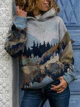 Calm Woodland Illustration Sweatshirt