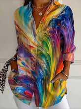 Colorful Vintage Blouse