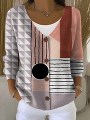 Casual Cozy Button-Up for Errands