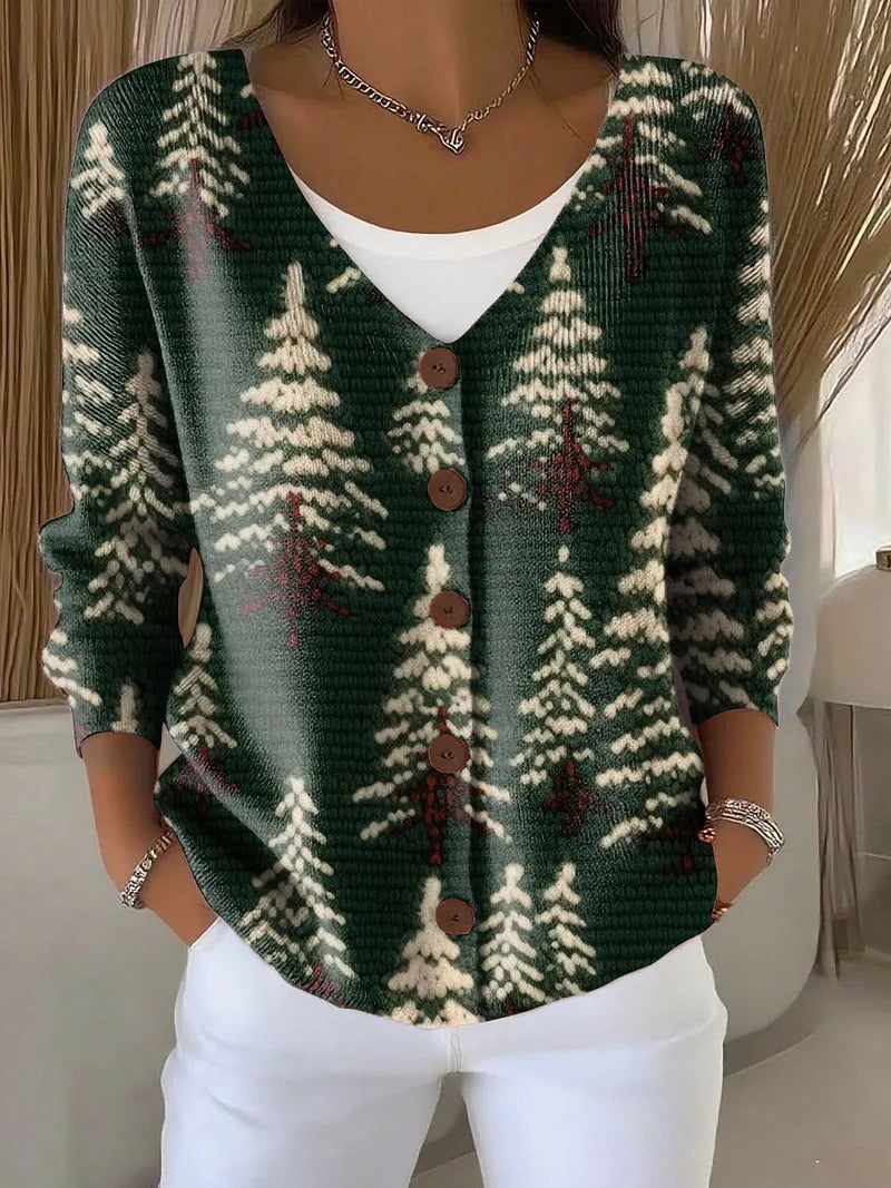 Minimal Cozy Knit Cardigan with Relaxed Fit